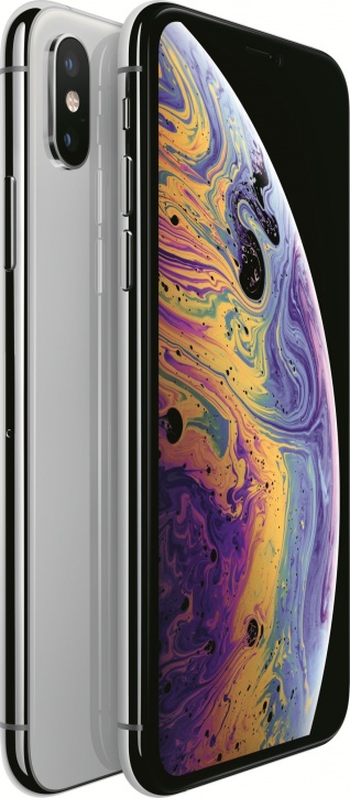 Смартфон Apple iPhone Xs Max Dual Sim 64GB Silver (Серебристый)