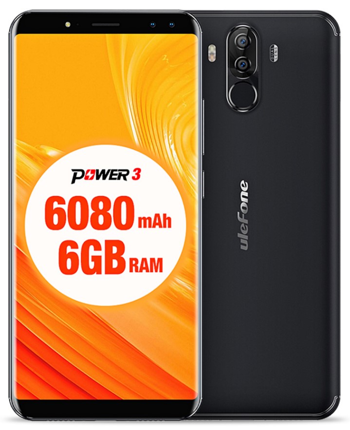 Смартфон Ulefone Power 3 64GB Black