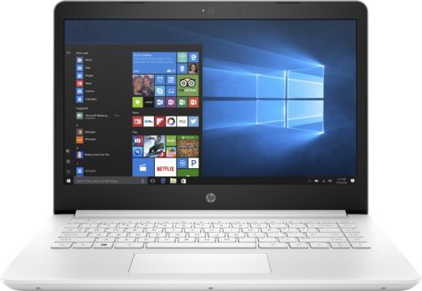 Ноутбук HP 14-bp102ur ( Intel Core i5 8250U/6Gb/1000Gb HDD/128Gb SSD/AMD Radeon 530/14"/1920x1080/Нет/Windows 10)/Белый