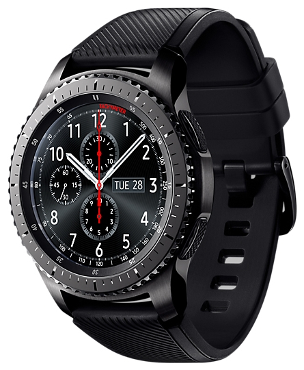 Умные часы Samsung Gear S3 Frontier Черный