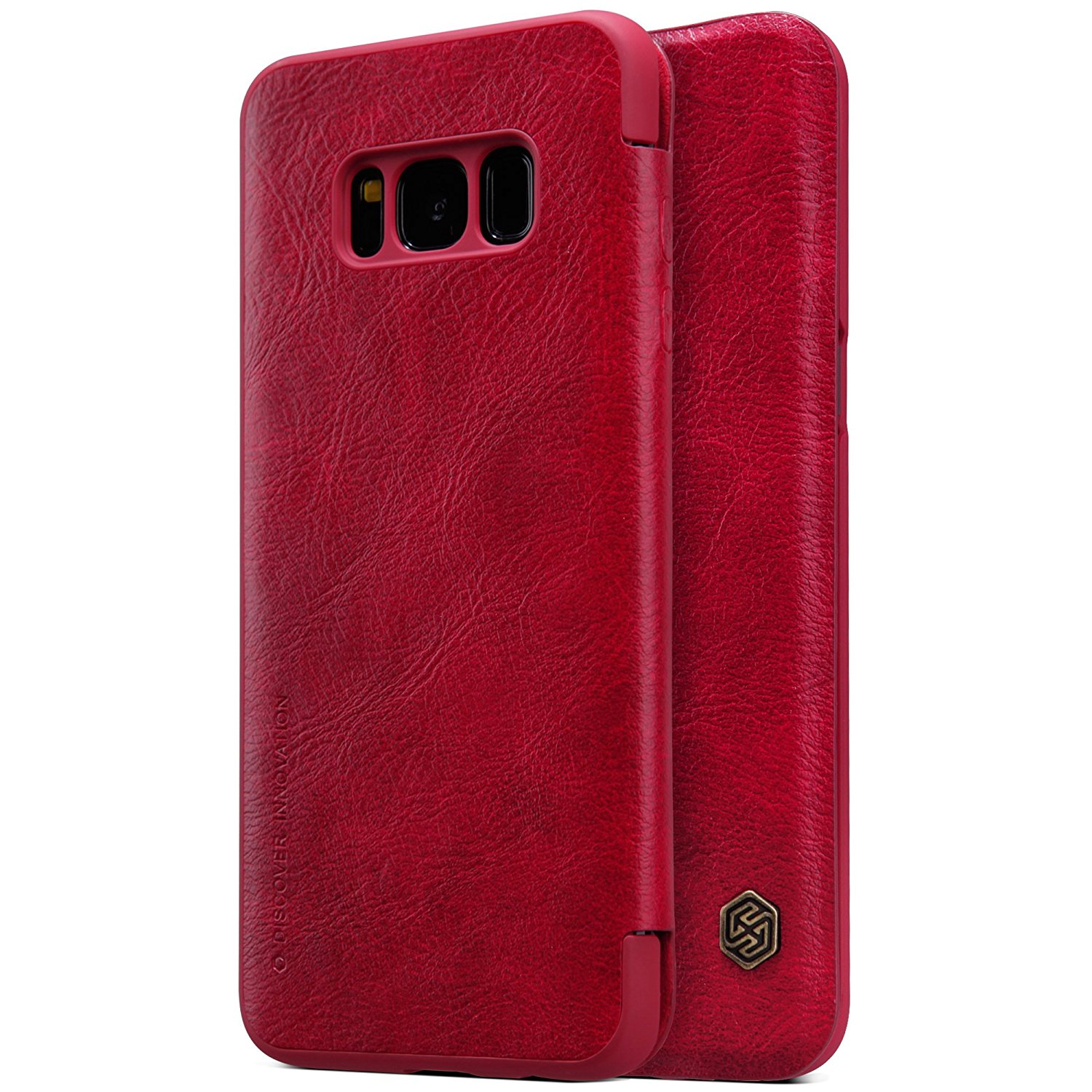 Чехол-книжка Nillkin QIN для Samsung Galaxy S8 Plus Красный