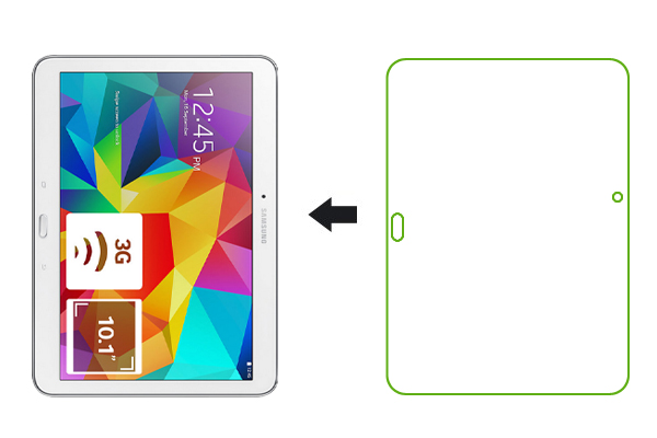 Защитная пленка Ainy для Samsung Galaxy Tab 4 10.1