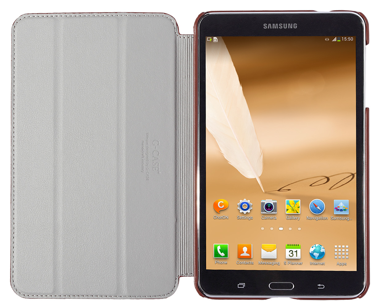 Чехол-книжка G-Case Slim Premium для Samsung Galaxy Tab 4 8.0 Brown