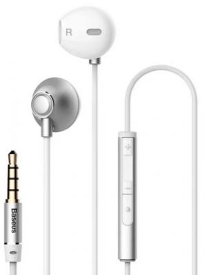 Наушники затычки Baseus H06 Silver (Серебристый)