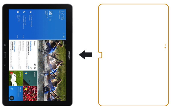 Защитная пленка Ainy для Samsung Galaxy Tab Pro 10.1