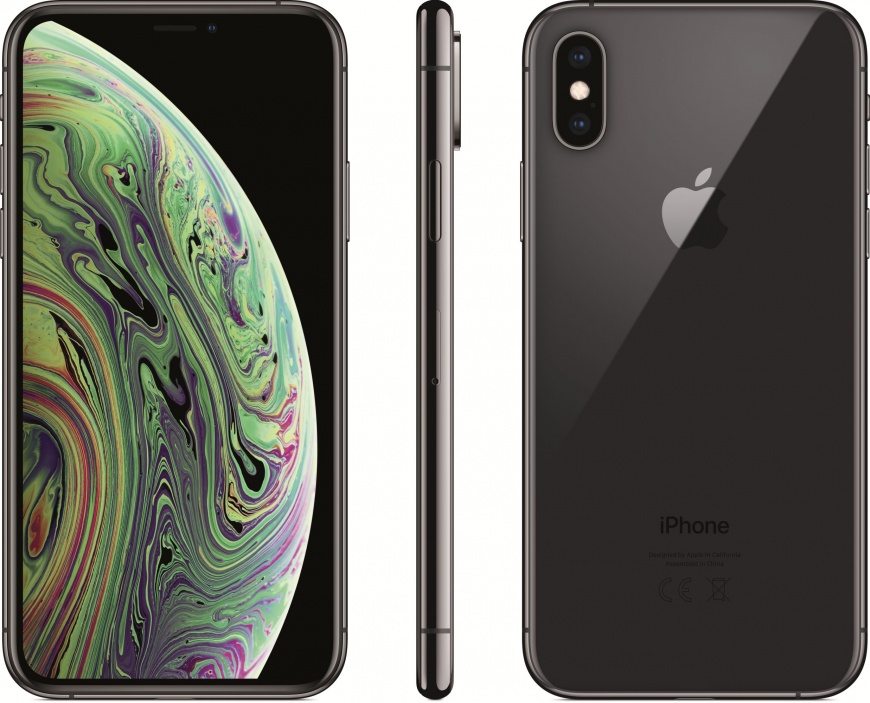 Смартфон Apple iPhone Xs Dual Sim 256GB Space Gray (Серый космос)