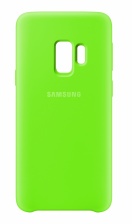 Силиконовая накладка Silicon Silky And Soft-Touch Finish для Samsung Galaxy S9 Зеленый
