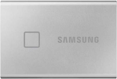 Внешний SSD Samsung Portable SSD T7 Touch 1Tb Silver (Серебристый)