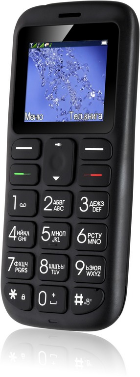 Мобильный телефон Fly Ezzy 7+ Dual Sim Черный