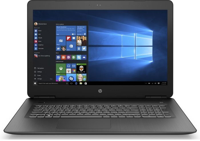 Ноутбук HP Pavilion 17-ab311ur ( Intel Core i7 7500U/16Gb/1000Gb HDD/nVidia GeForce GTX 1050/17,3"/1920x1080/DVD-RW/Windows 10) Черный