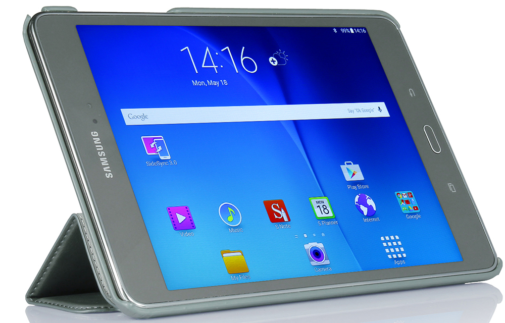 Чехол-книжка G-Case Slim Premium для Samsung Galaxy Tab A 8.0 Silver