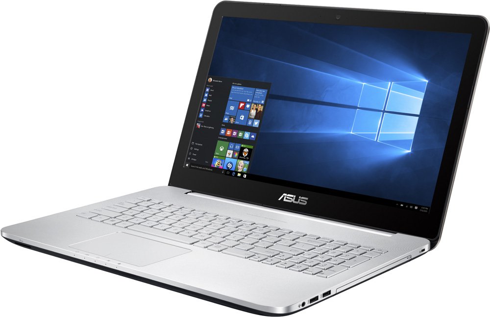 Ноутбук Asus N552VX-FW168T ( Intel Core i7 6700HQ/8Gb/1000Gb HDD/nVidia GeForce GTX 950M/15,6"/1920x1080/DVD-RW/Windows 10) Серый