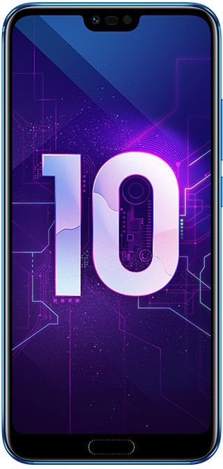 Смартфон Honor 10 4/128GB Мерцающий синий