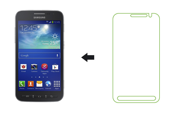 Защитная пленка Ainy для Samsung Galaxy Core Advance, Матовая