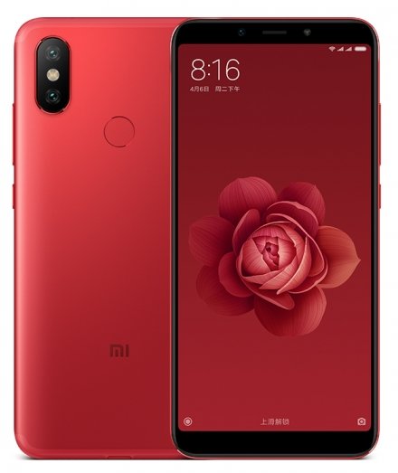 Смартфон Xiaomi Mi A2 4/32GB Красный