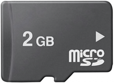 Карта памяти МТС Micro SDHC 2GB Class  Без переходника (MTSMSD-002R)