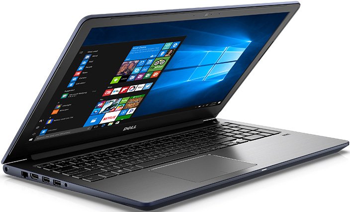 Ноутбук Dell Vostro 5568 ( Intel Core i5 7200U/8Gb/1000Gb HDD/nVidia GeForce 940MX/15,6"/1920x1080/Нет/Windows 10 Home) Темно-синий