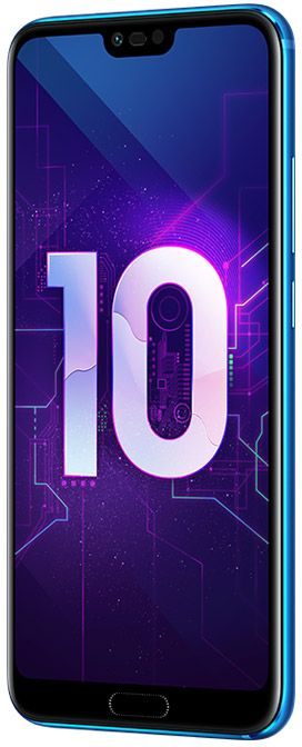 Смартфон Honor 10 4/128GB Мерцающий синий