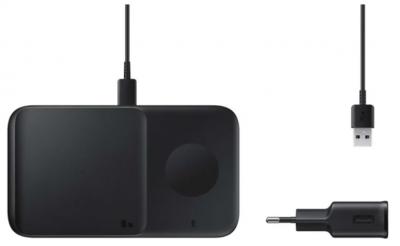 Беспроводная зарядка Samsung EP-P4300, мощность Qi: 7.5 Вт, Черный