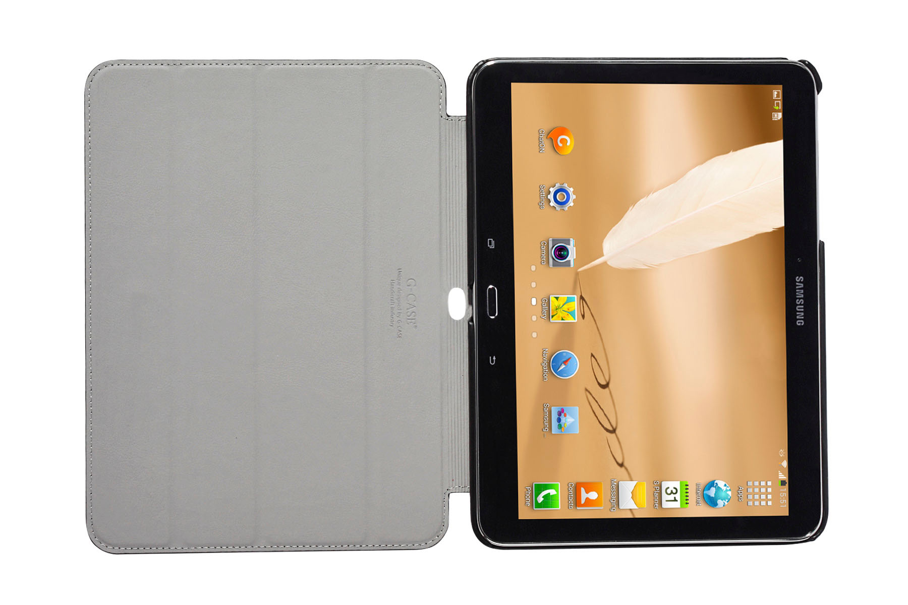Чехол-книжка G-Case Slim Premium для Samsung Galaxy Tab 4 10.1 Черный