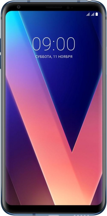 Смартфон LG V30 Plus (Наушники B&O) (H930DS) 128GB Синий