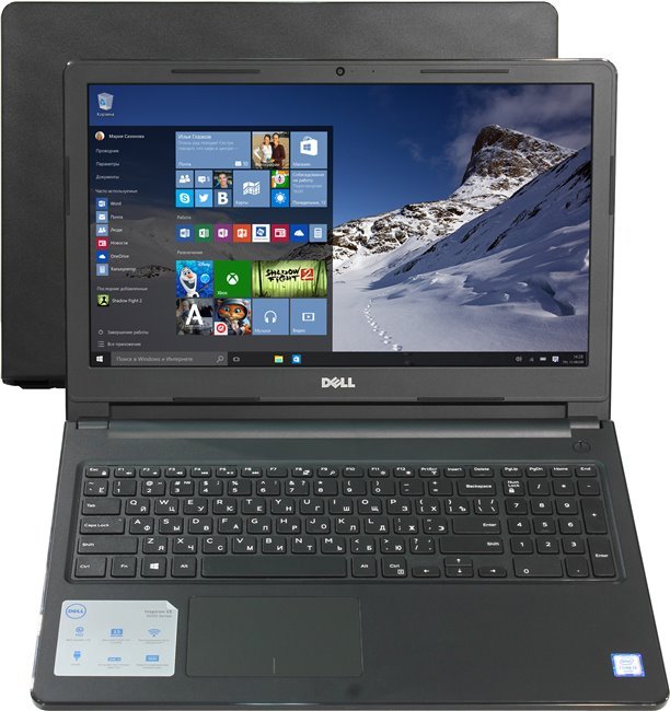Ноутбук Dell Inspiron 3567 ( Intel Core i3 6006U/4Gb/500Gb HDD/Intel HD Graphics 520/15,6"/1366x768/DVD-RW/Linux) Черный