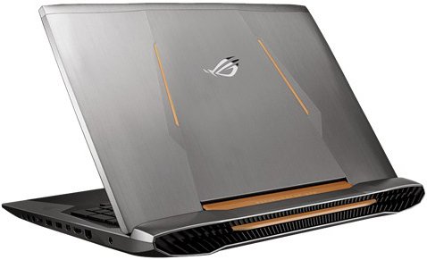 Ноутбук Asus G752VS(KBL)-GC438 ( Intel Core i7 7700HQ/16Gb/1000Gb HDD/256Gb SSD/nVidia GeForce GTX 1070/17,3"/1920x1080/DVD-RW/Без OS) Серый