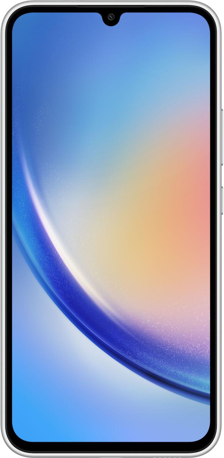Смартфон Samsung Galaxy A34 5G 6/128GB (EAC) Silver (Серебристый)