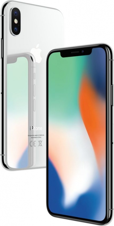 Смартфон Apple iPhone X (Как новый) 64GB Серебристый