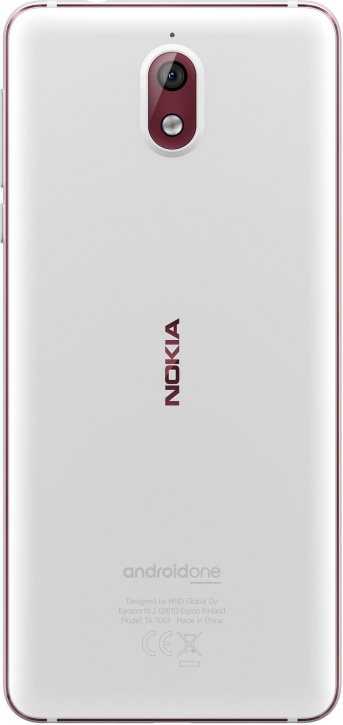 Смартфон Nokia 3.1 16GB Белый