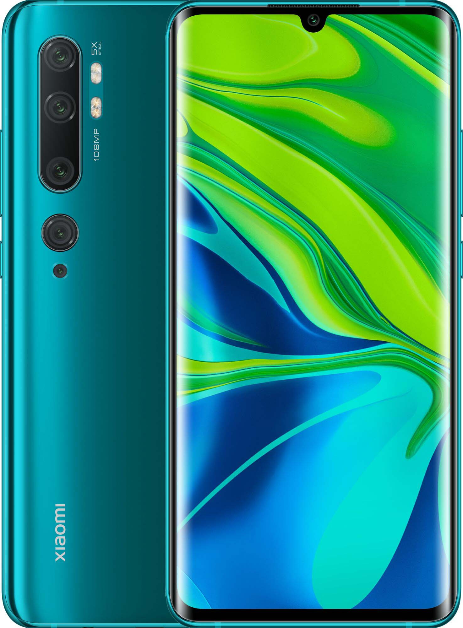 Смартфон Xiaomi Mi Note 10 6/128GB Aurora Green (Зеленый)