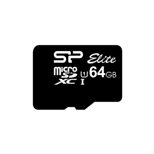 Карта памяти Silicon Power Micro SDXC Elite 64GB Class 10 Переходник в комплекте (SP064GBSTXBU1V10-SP)