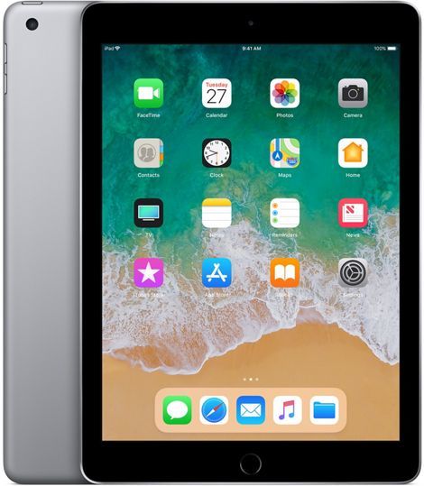 Планшет Apple iPad 9.7 (2018) Wi-Fi + Celluar 128GB Серый