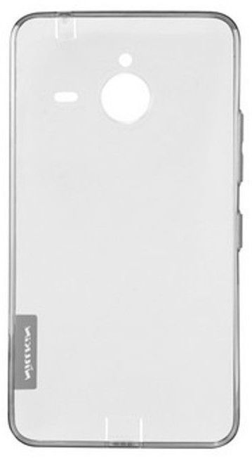 Силиконовая накладка Nillkin Nature для Nokia Lumia 640 XL Серый