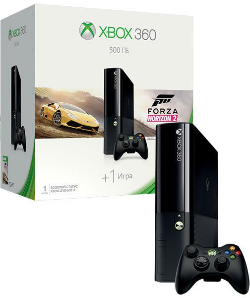 Игровая приставка Microsoft Xbox 360 500GB Black (3M4-00043)