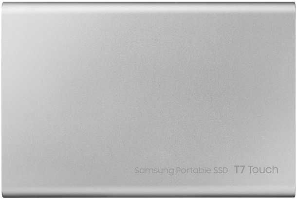 Внешний SSD Samsung Portable SSD T7 Touch 500Gb Silver (Серебристый)