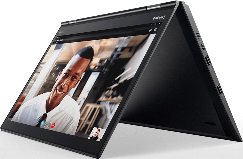 Ультрабук Lenovo ThinkPad X1 Yoga ( Intel Core i7 7500U/8Gb/512Gb SSD/Intel HD Graphics 620/14"/2560x1440/Нет/Windows 10 Professional) Черный