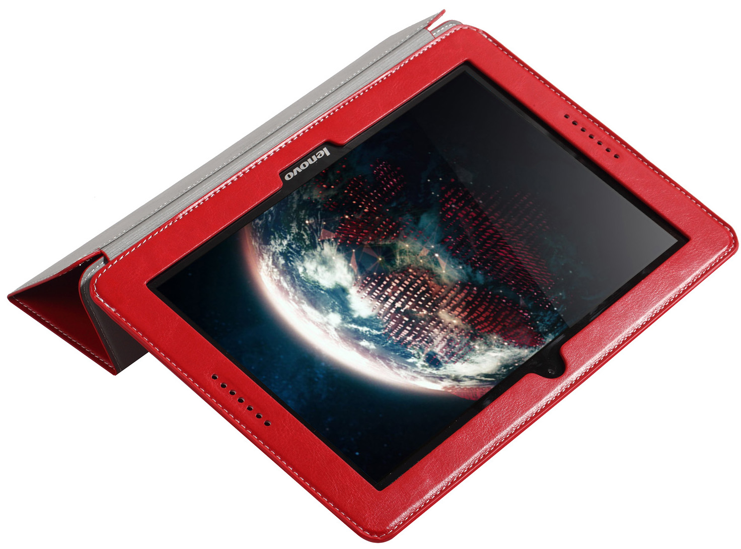 Чехол-книжка G-Case Slim Premium для Lenovo IdeaTab A7600 (А10-70) Red