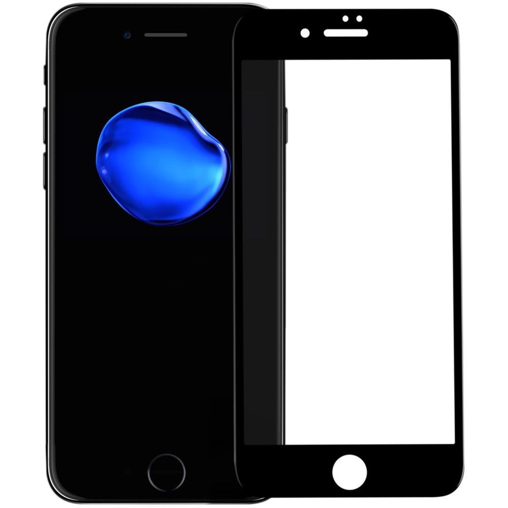 Защитное стекло 3D Glass (0,3mm) 9H для Apple iPhone 7 Plus Черный