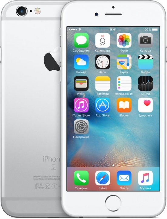 Смартфон Apple iPhone 6s Plus (Как новый) 16GB Серебристый