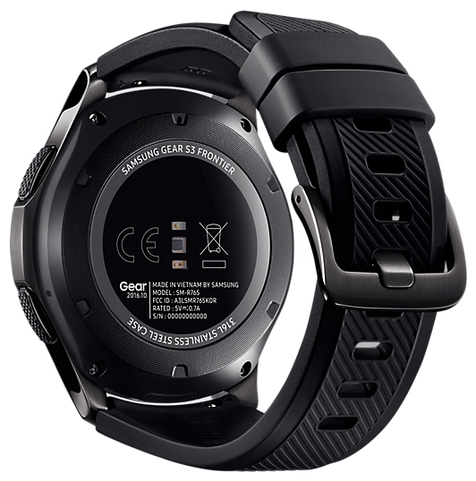 Умные часы Samsung Gear S3 Frontier Black