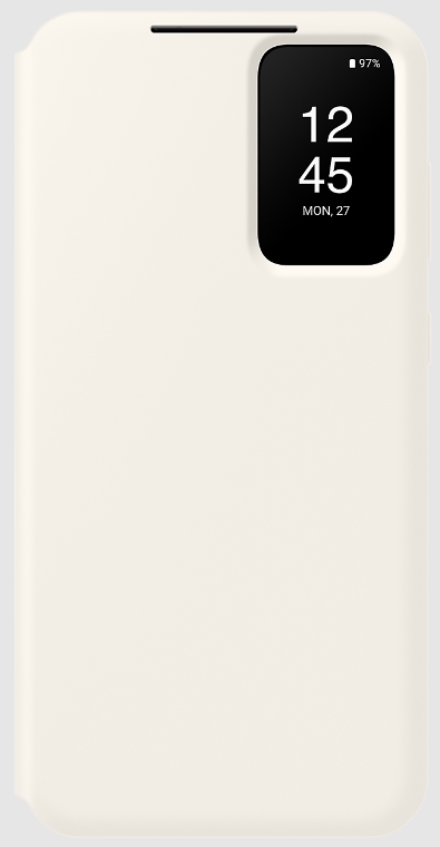 Чехол-книжка Samsung Smart Clear View Cover для Samsung Galaxy S23 Plus Кремовый