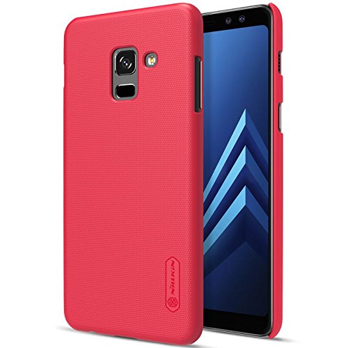 Накладка Nillkin Frosted Shield для Samsung Galaxy A8 Plus (2018) Красный