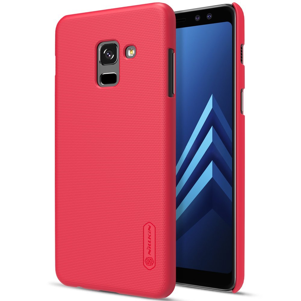 Накладка Nillkin Frosted Shield для Samsung Galaxy A8 (2018) Red