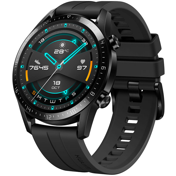Умные часы Huawei Watch GT 2 Sport, 46mm Black (Черный)