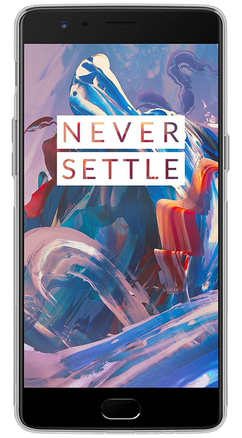 Силиконовая накладка Nillkin Nature для OnePlus 5 Серый