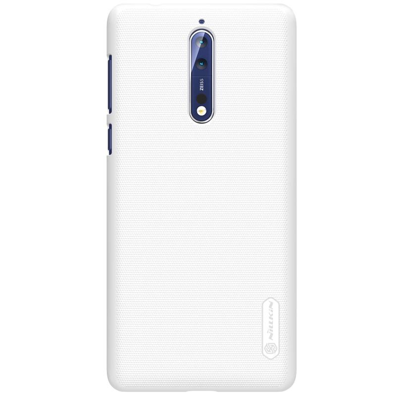 Накладка Nillkin Frosted Shield для Nokia 8 Белый