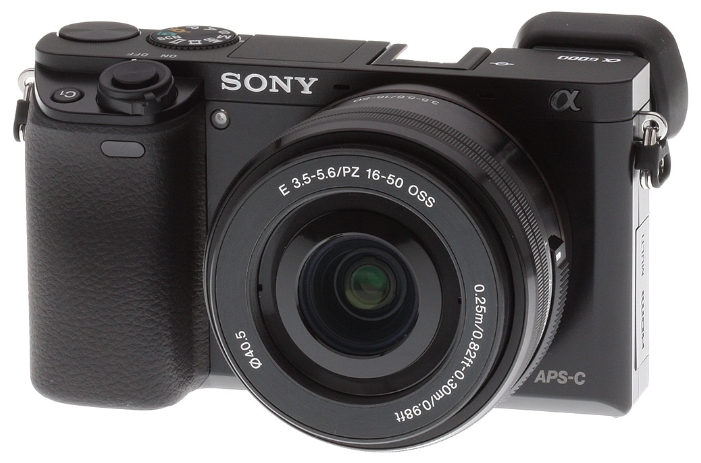 Цифровой фотоаппарат Sony Alpha ILCE-6000 + Kit (16-50/3.5-5.6 OSS) Черный