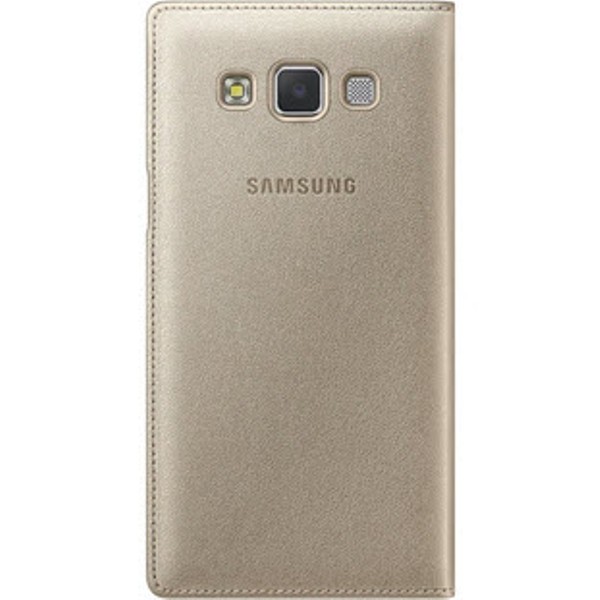Чехол-книжка Samsung S View Cover для Samsung Galaxy A5 (Оригинальный аксессуар) Gold