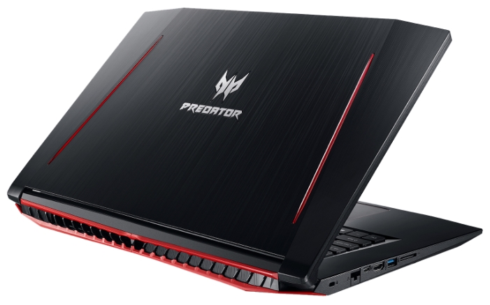 Ноутбук Acer Predator PH317-51-7717 ( Intel Core i7 7700HQ/8Gb/1000Gb HDD/nVidia GeForce GTX 1050 Ti/17,3"/1920x1080/Нет/Windows 10) Черный
